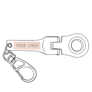 10mm Ratchet Wrench Keychain – Custom Logo & Wholesale Pricing