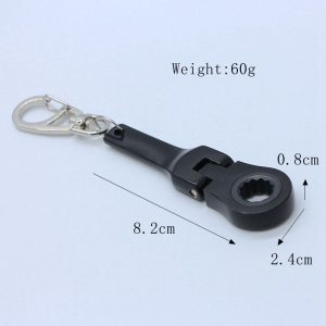 10mm ratchet wrench keychain